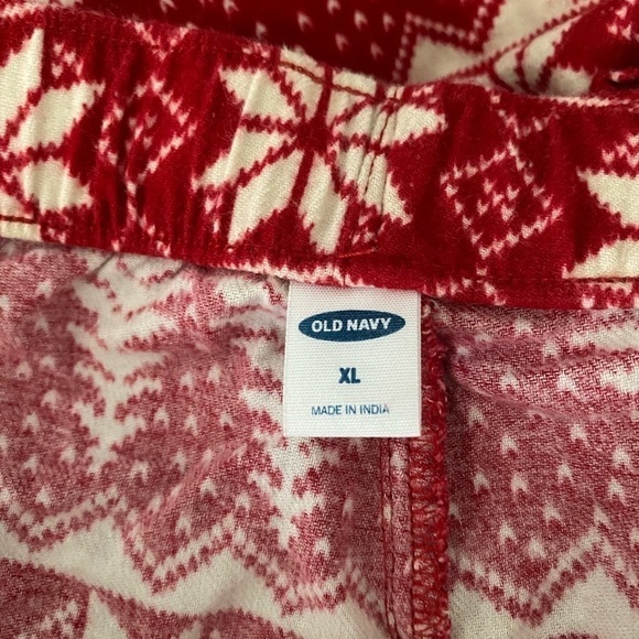 OLD NAVY CHRISTMAS PJ PANTS SIZE XL - Picture 3 of 4